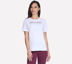 Dazzle Short Sleeve Tee | Skechers online