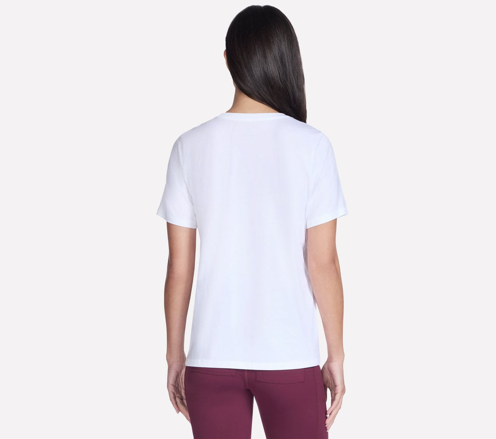 Dazzle Short Sleeve Tee | Skechers online
