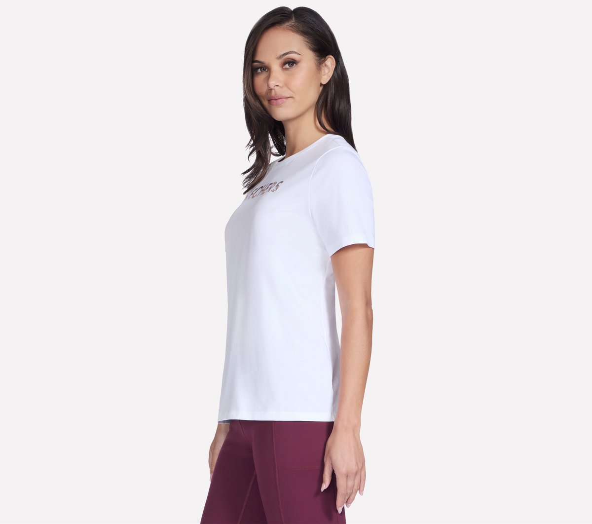 Dazzle Short Sleeve Tee | Skechers online