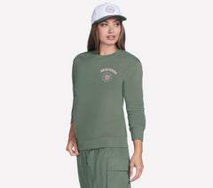 Collegiate Crest Crewneck | Skechers on sale