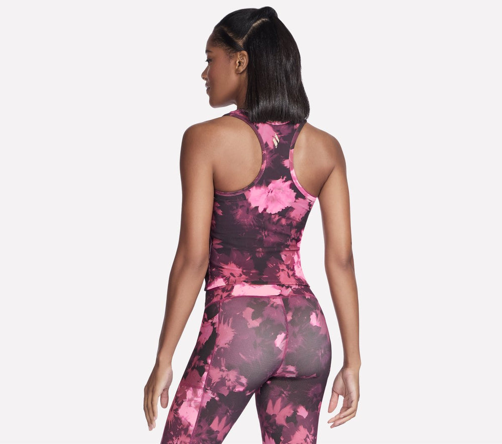GO FLEX RIB Inbloom V-Neck Tank | Skechers outlet