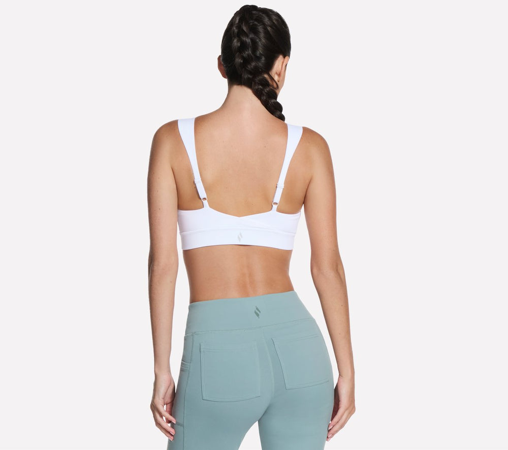 GO WALK Evolution Zip Front Bra | Skechers for sale