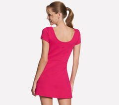 GO WALK Scoop Short Sleeve Dress | Skechers US