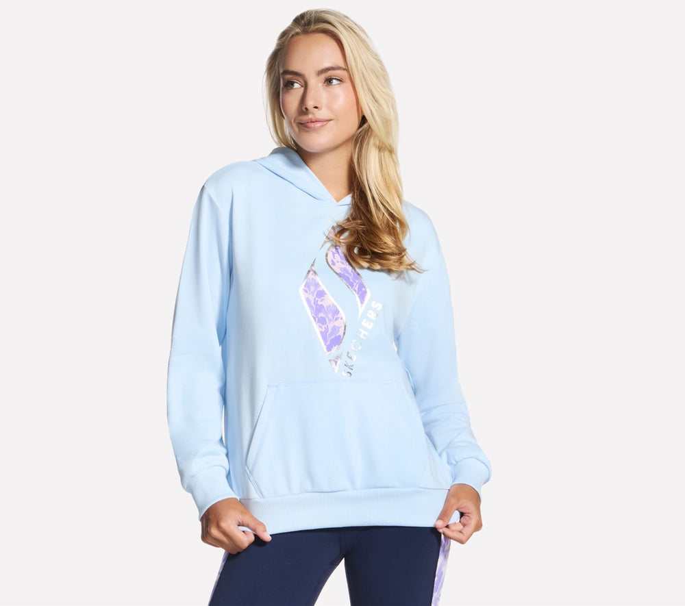 Floral Diamond Pullover Hoodie | Skechers on sale