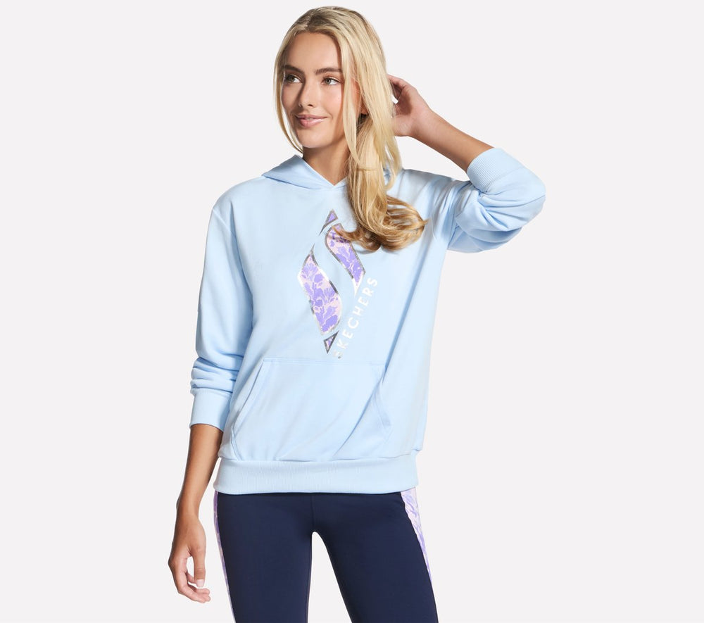Floral Diamond Pullover Hoodie | Skechers on sale