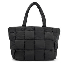 Quilted Checkered Shopper Bag | Skechers sale
