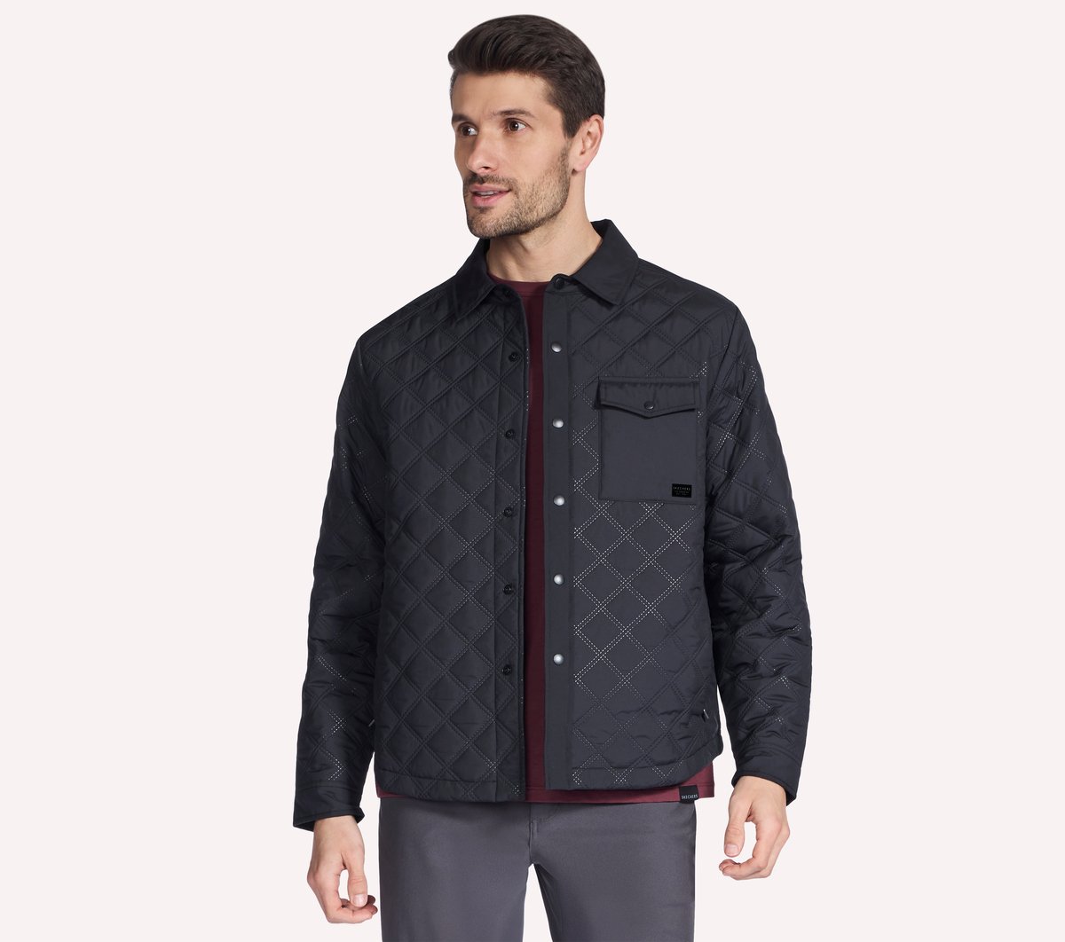 GO SHIELD Cozy Fit Altitude Bonded Jacket | Skechers on sale