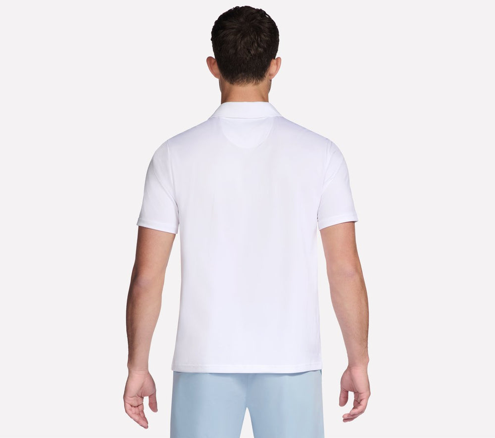 GO DRI Charge Palm Stripe Polo | Skechers outlet