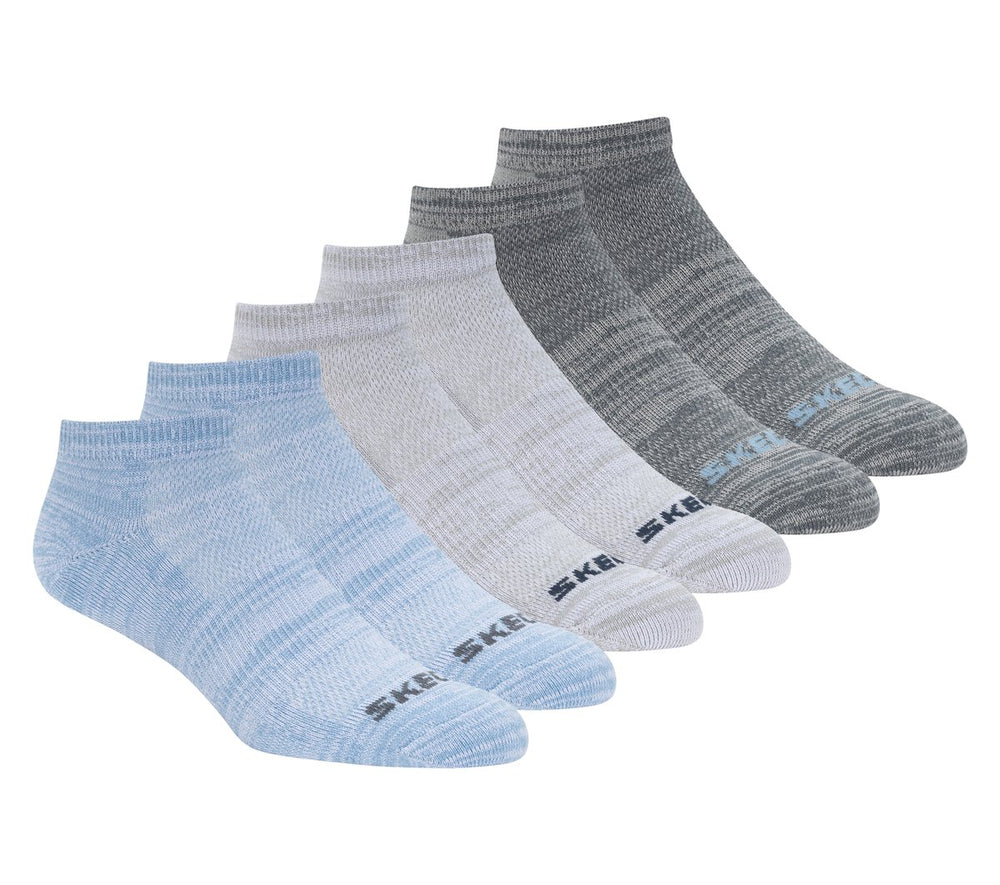 6 Pack Low Cut Non Terry Socks | Skechers US