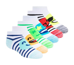 Lowcut Emoticon Socks - 6 Pack | Skechers outlet