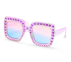 Square Rhinestone Sunglasses | Skechers sale